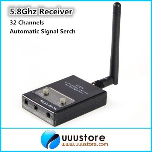 New version FPV 5.8G 5.8Ghz 32 Channels Wireless AV Receiver Automatic Signal Serch RC58-32CH
