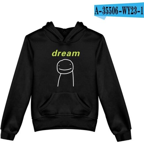 Dreamwastaken Kids Hoodies for Boys Girls Teen Harajuku Sweatshirt Dream Smp Merch Pullover Funny Hooded Jacket Children Clothes