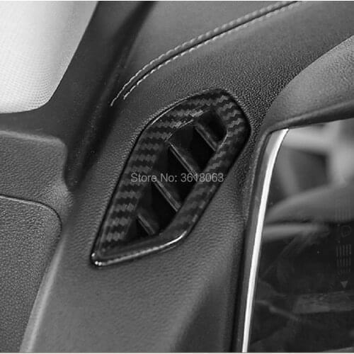 For Changan Cs75 Plus 2019 2020ABS Chrome Interior Console Side Rear Air Condition Vent Outlet Cover Frame Trims Car Accessories