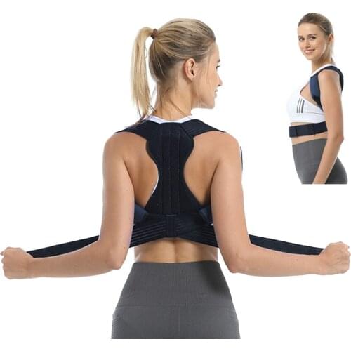 Posture Corrector for Women Men Back Straightener Correction Force Thickened Shoulder Pads Double Support Correction Belt