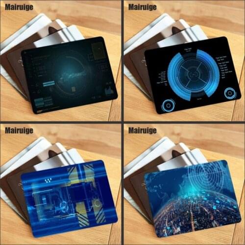 Mairuige Promotional future technology series mouse pad small size computer notebook desk pad suitable for csgo dota2