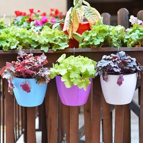 Fashion Gardening Flower Pots Creative Wall Lazy Flower Pots Plastic Flower Plate High Quality Cheap Wholesale