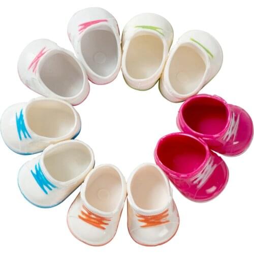 2021 New Sandal Plastic Shoes Fit For 45cm American Girl Doll 18 inch Doll Shoes