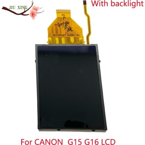 NEW LCD Display Screen For CANON PowerShot G15 G16 Digital Camera Repair Part With Backlight and glass