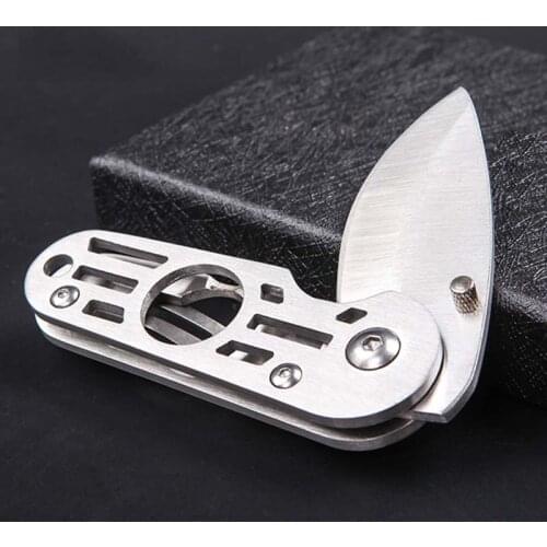 Cigar Cutter Portable Cigar Scissors Stainless Steel Cigar Shears Smooking Gadgets Travel Tobacco Knife Boyfriend Christmas Gift
