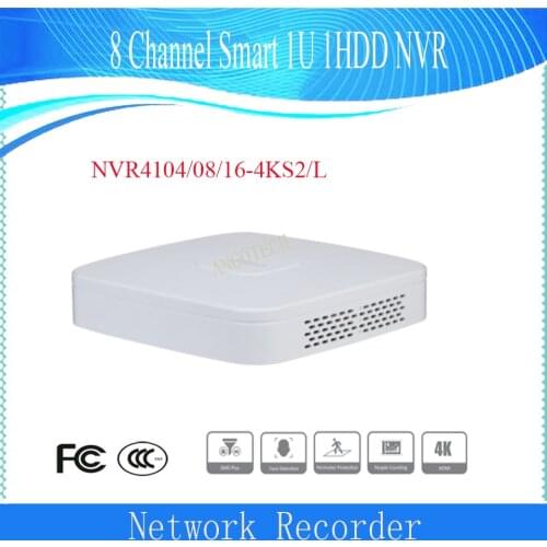 Dahua CCTV NVR 8 Channel Smart 1U 1HDD Network Video Recorder DHI-NVR4108-4KS2/L in stock DAHUA Security NVR
