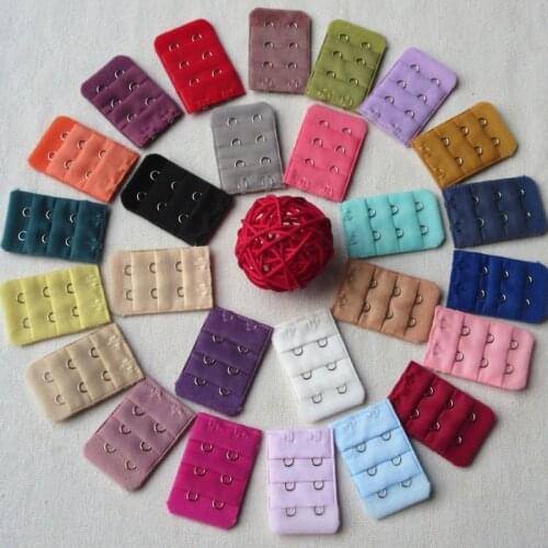 10Pcs Womens Bra extension buckle for elastic underwear breasted extension strap hook adjustable belt buckle Sewing Accessories