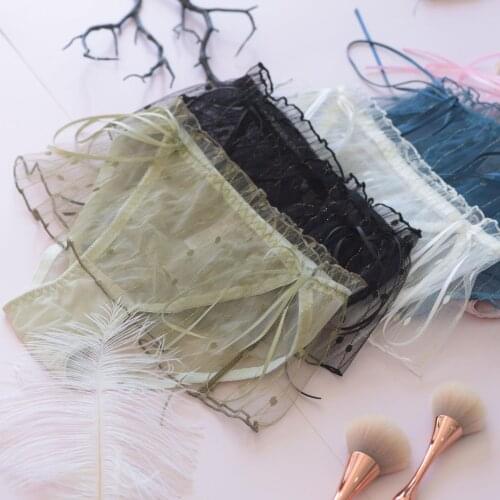 2021 New Womens Underwear Sexy Lace Panties Fashion Hollow Out Comfort Briefs Low Waist Seamless Underpants Female Lingerie