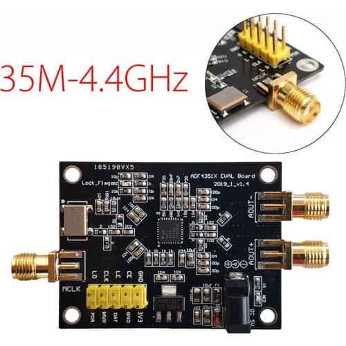 35M-4.4GHz PLL RF Signal Source Frequency Synthesizer ADF4351 Development Board