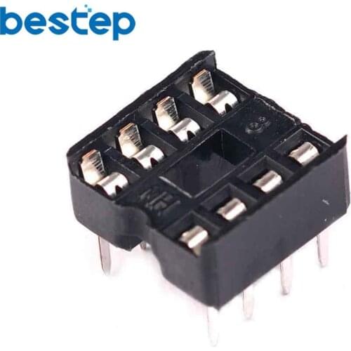 60PCS 8pin DIP IC sockets Adaptor Solder Type 8 pin
