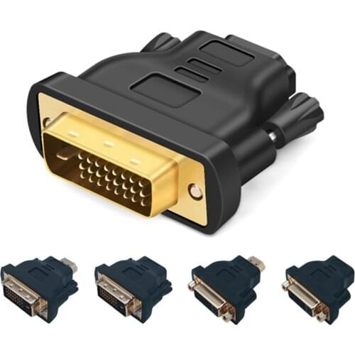 DVI male to HDMI-compatible female adapter DVI (24 + 1) to HDMI-compatible connectorted Adapter L19