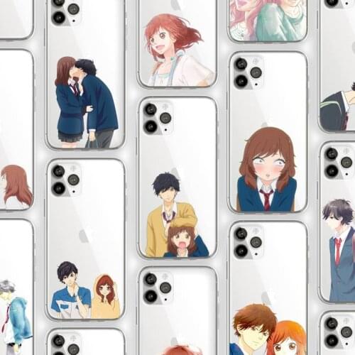 Ao Haru Ride Love lovely anime Phone Case Transparent soft For iphone 5 5s 5c se 6 6s 7 8 11 12 plus mini x xs xr pro max