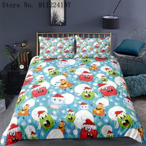 Home Textile Child Bedding Set Microfiber Quilt Cover Single Double 240*220/245*210CM Cartoon Baby Kids Printing Duvet Cover