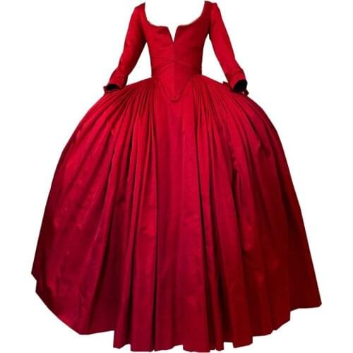 Outlander Claire Red Dress outlander cosplay costume dress custom made