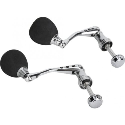 CNC Metal Fishing Reel Handle Rocker Arm DIY Fish Reel Arm Replacement Parts for Shimano Brand NASCI /AHARA /EDONA /EXAVE edc