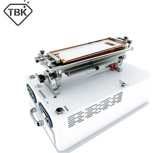 TBK-258 UV Multi-Function LCD Screen Frame Housing Separator Machine With UV Cring Lamp For iphone Frame back cover Separating