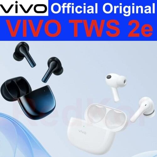 Original VIVO TWS 2e Earphone Earbuds 14.2mm AAC SBC BT5.2 IP54 Wireless bluetooth headset X60 PRO PLUS X50 X30 Pro iqoo Nex3 U3