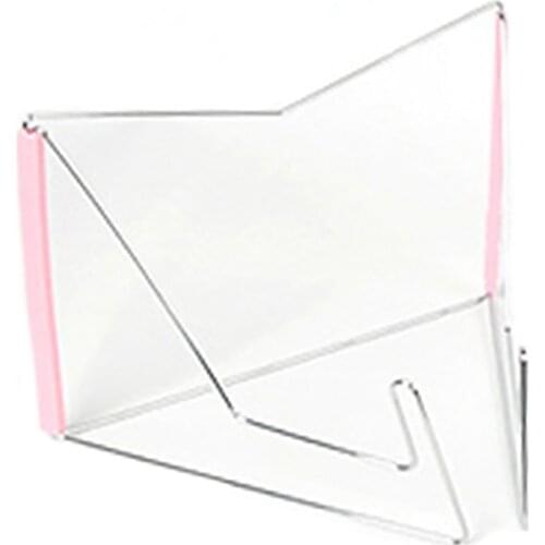 Portable Foldable Reading Holder Document Notebook Book Stand Multifunction Students Base Adjustable Angle Stainless Steel