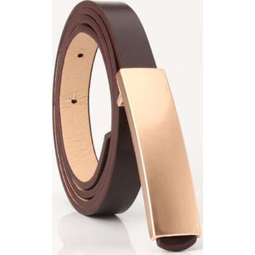 New 105cm * 1.5cm Women Waist Resin Belts Solid Dress Band Female Metal Buckle Cinturon Mujer Cinturone Para Hombre Lady
