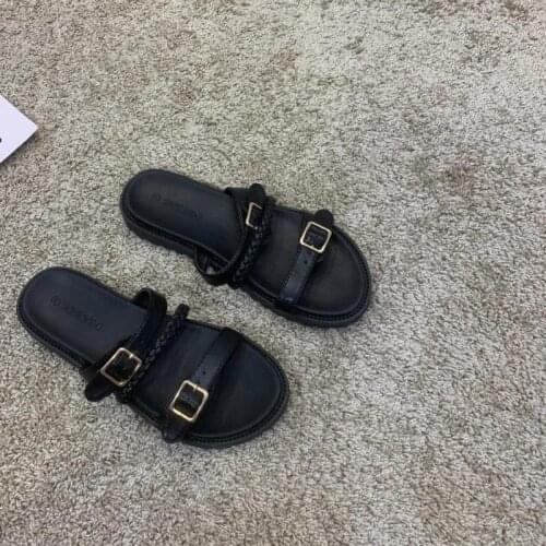 Outdoor Beach Sandals Women Casual Slides Slippers Summer Platform Female Shoes Non-slip 2021 Flip Flops Women