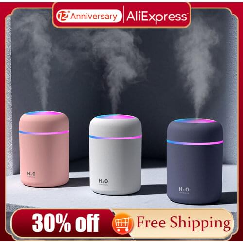 Mini Ultrasonic Air Humidifier Soft Light USB Essential Oil Diffuser Home Air Freshener Car Purifier освежитель воздуха дома