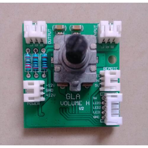HiFi Advanced Volume Control Panel Remote Volume Potentiometer Potentiometer Upgrade Long Life (displayable