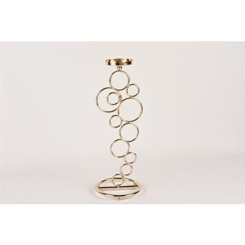Mikasa Moor Gold Retro Candle Holder 40 cm