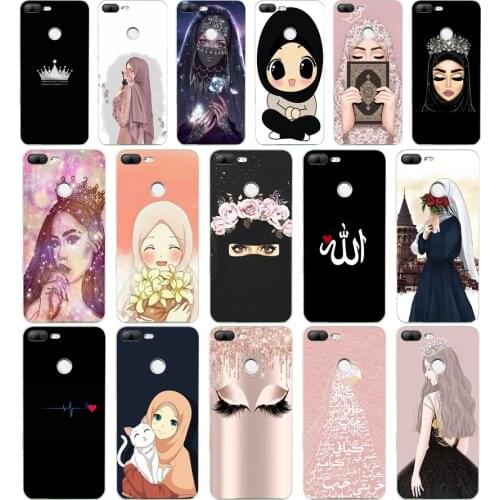 030FG Arab Woman With Niqab Face eye style gift Soft Silicone Tpu Cover phone Case for huawei Honor 9 10 20 Lite Pro