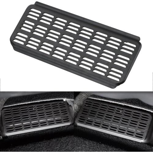 2PCS/Set Anti-blocking Dustproof Back Air Conditioning Vent Cover Net Under Seat Car Air Outlet Cover For Tesla Model 3