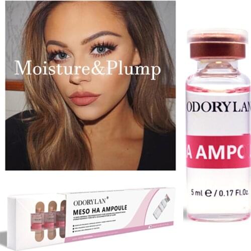 2021 Newest Cross-linked HA Hyaluronic Acid Pure Micro Molecular Mesotherapy HA Collagen Hyaluronic Acid Skin Whitening Serum