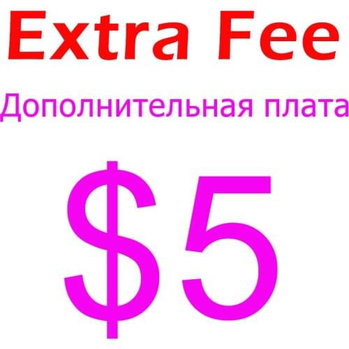 5 USD Extra Fee Frame / Damaged replacement / Screen glass / Replacement cable / Shipping