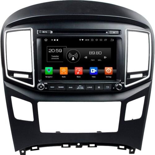 8" 2 Din 8 Core Android 9.0 Car DVD Player For Hyundai H1 2016-2018 Car Multimedia Player 1024*600 Navigation Audio Stereo DSP