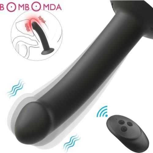 Anal Plug Prostate Massager Sex Products Wireless Remote Vaginal Stimulator With Sucker Silicone Dildo Sex Toys for Man Woman