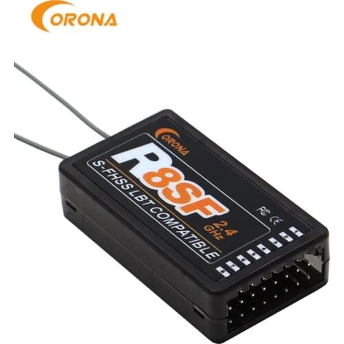 Corona 2.4G R4SF R6SF R8SF S-FHSS/FHSS receiver compatible FUTABA S-FHSS T6 14SG