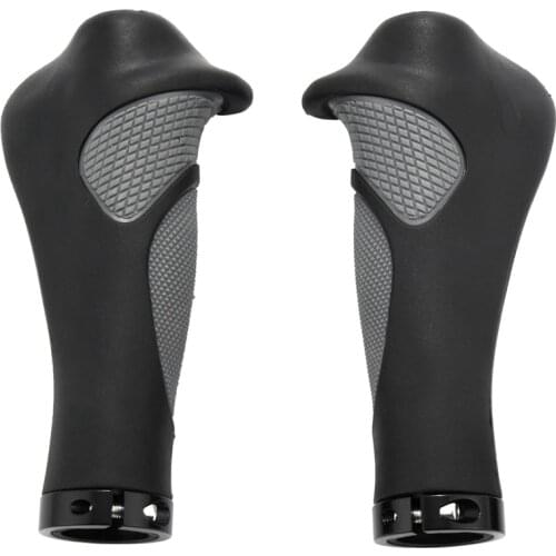 Cxwxc Ergonomic Mountain Bike Grips Rubber Bicycle Grips Integrated Cycling Handlebar Casing Sheath Shock Absorption for Mtb Bmx