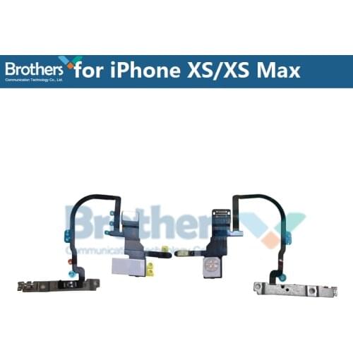 Power Flex Cable For iPhone XS XS Max ON OFF Flex Cable with Metal Flash Mic for iPhone XS XS Max On Off Cable Replacement Top