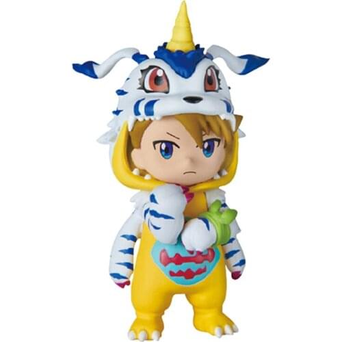 Blind Box Digimon Adventure Gabumon Agumon Tailmon Series Anime Guess Surprise Box Original Action Figure Gift Toys Collection
