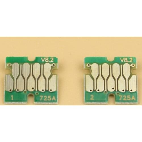 10 pcs/lot stable quality F2000 white chips for Epson Surecolor F2000 white ink cartridges chips T725A