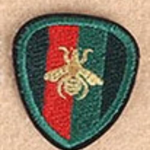 50pcs/lot Round Embroidery Patch Letter Bee Animal Clothing Decoration Sewing Accessories Diy Iron Heat Transfer Applique