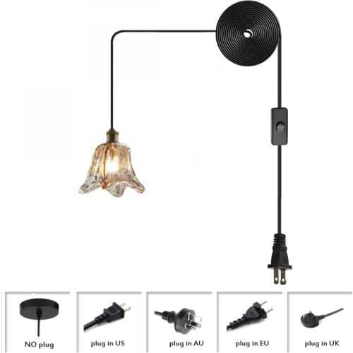 Brass Glass Chandelier Japanese Style Nordic Retro Simple Chandelier, Suitable for Bar Aisle, Coffee Shop Bar Counter