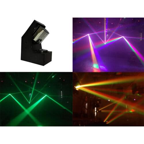 Hot Christmas Party Lights 10W RGBW Mini Stage Lighting Effect Led Lasr Projector DMX512 Led Moving Head Beam Roller dj Light
