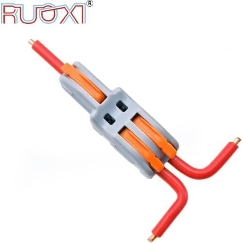 New One-In-Multiple-Out Wire Connector, Multi-Color Handle, Branch Terminal, Combined Butt-Connected Parallel Wiring Device