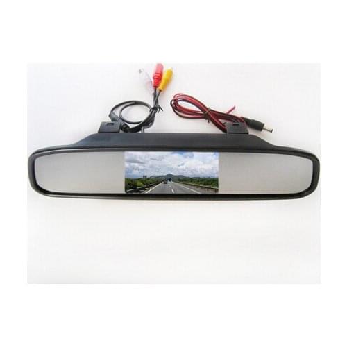 Parking Foldaway 4.3 inch TFT LCD display monitor car DVD players LCD monitor Color Car Rearview Monitor for Car Reverse camera