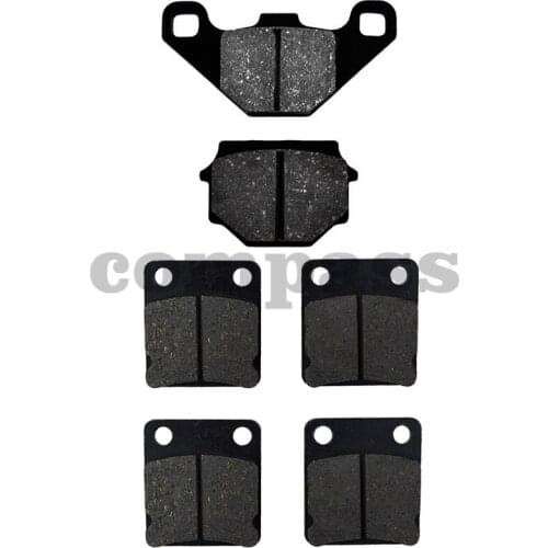 Motorcycle Front and Rear Brake Pads for SUZUKI LTA500 LTA 500 Vinson 4WD Auto 2003-2007