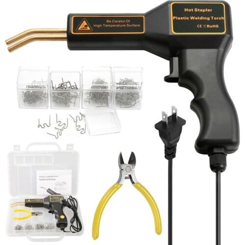 25W Plastics Welding Machine Plastics Welder Garage Tools Hot Staplers Machine Staple PVC Repairing Machine Stapler Welding Tool