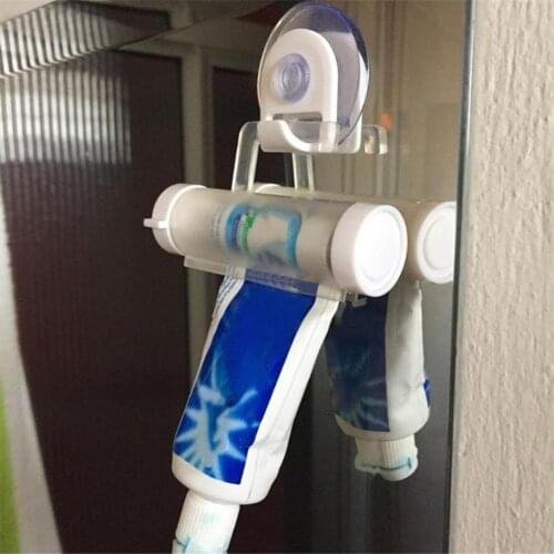 4/6/8Pcs Bathroom Practical Rolling Tube Toothpaste Squeezer Useful Easy Dispenser Bathroom Toothpaste Holder Bathroom Gadgets