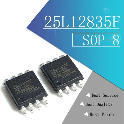 5pcs/lot 25L12835F MX25L12835FM2I-10G SOP8 MX25L12835 16MFLASH