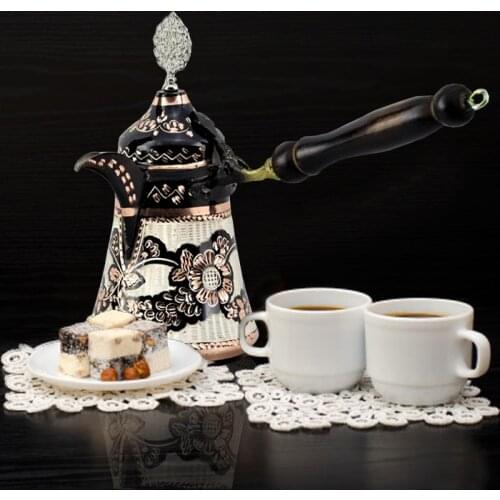 BAKIR CEZVE %100 EL YAPIMI MIRRA CEZVESİ (5 FİNCANLIK)