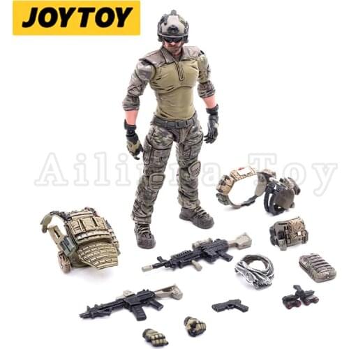 [Pre-Order]JOYTOY 1/18 Action Figure Hardcore US Navy Seals Automatic Rifleman Anime Collection Military Model Free Shipping