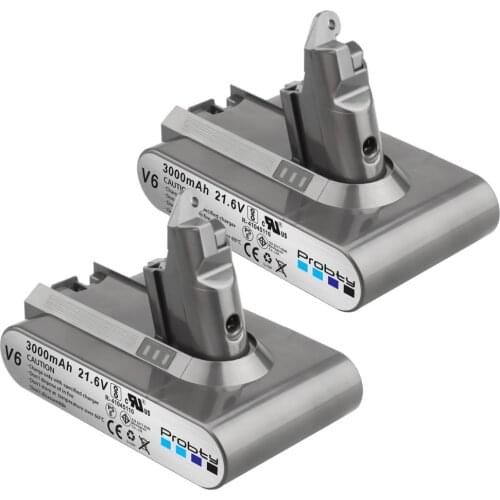 For Dyson V6 21.6V 3000mAh Li-ion BatteryDC58 DC59 DC61 DC62 DC74 SV09 SV07 SV03 965874-02 Vacuum Cleaner Battery